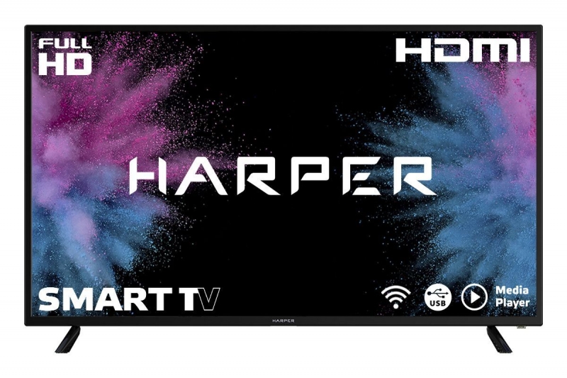 HARPER 43F660TS-T2-FHD-SMART БЕЗРАМОЧНЫЙ
