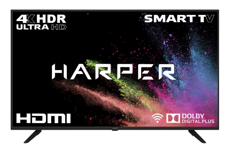 HARPER 50U660TS-T2-UHD-SMART-Яндекс БЕЗРАМОЧНЫЙ