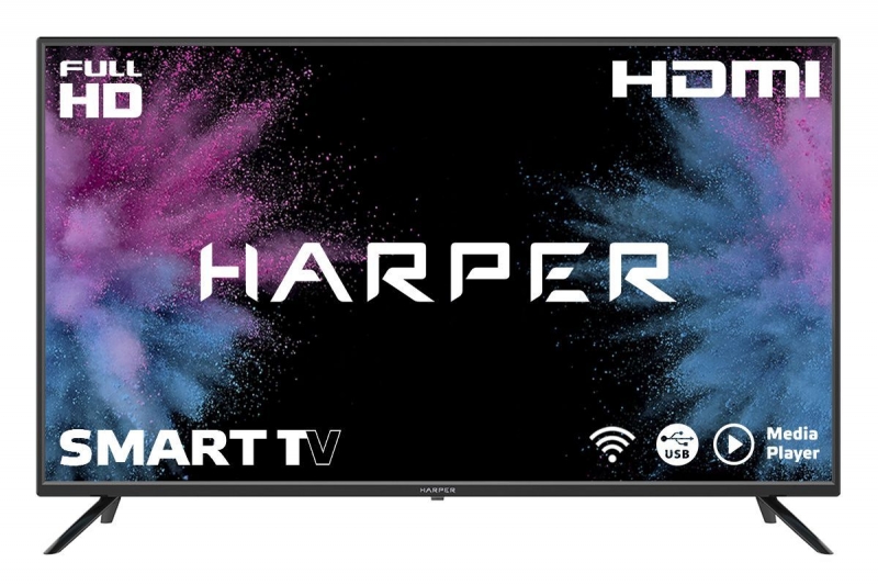 HARPER 40F660TS-T2-FHD-SMART-Яндекс БЕЗРАМОЧНЫЙ