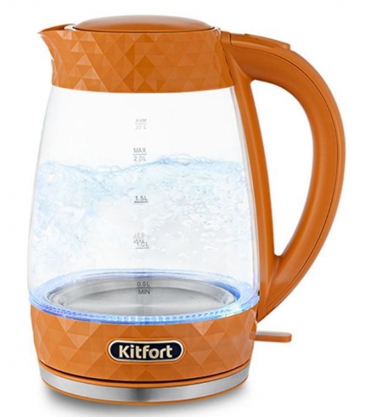 KITFORT KT-6123-4 оранжевый (стекло)