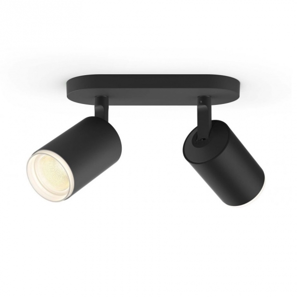 Светильник Philips Fugato HUE White and color ambiance BT Черный (915005761401)