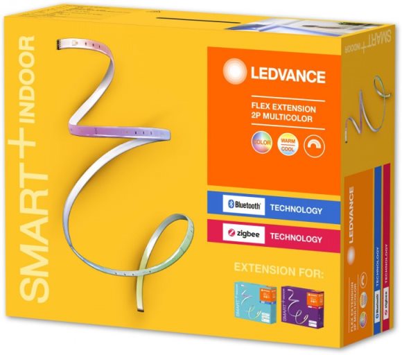 Дополнительная светодиодная лента Ledvance Smart+ Flex RGBW Extension 2P 120cm (4058075208612)
