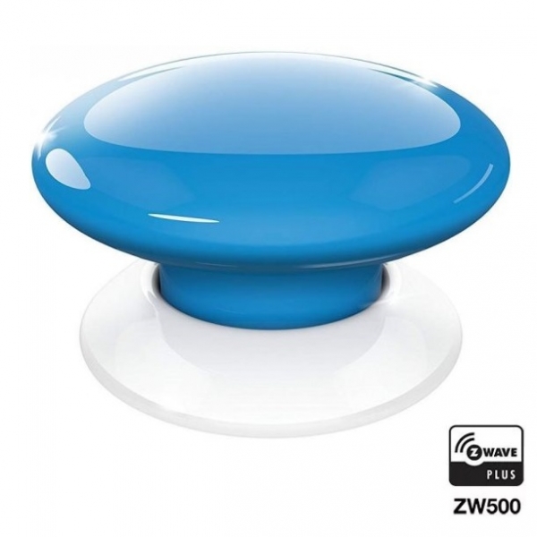 Умная кнопка Fibaro The Button Z-Wave EU синяя (FGPB-101-6)