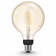Умная лампа Philips Hue Filament Globe White Bluetooth E27 7Вт 2100К G125 (929002459001)