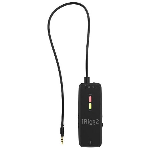 Мобильный аудиоинтерфейс IK Multimedia iRig Pre 2 XLR to Jack 3,5 (998058)