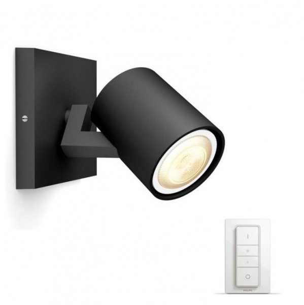 Светильник Philips Hue Runner white ambiance BT с диммером черный (915005915601)