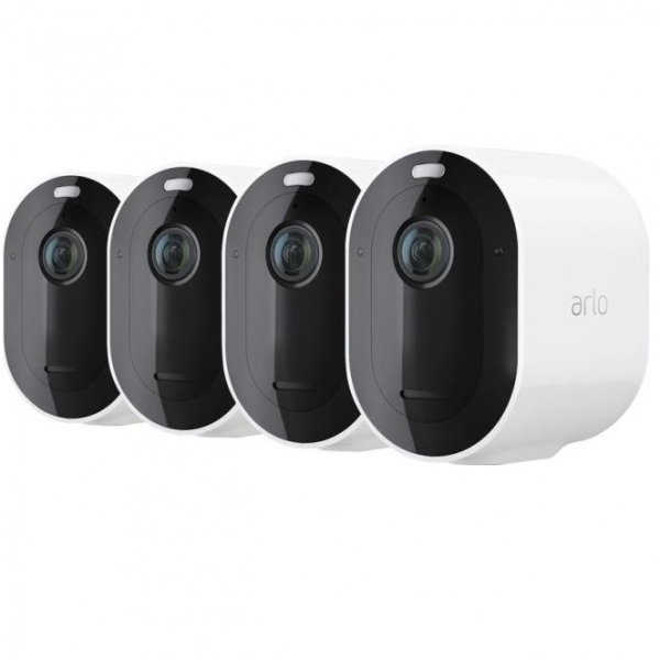 Камера видеонаблюдения Arlo Pro 4 Spotlight 2K QHD 4 шт белый (VMC4450P-100EUS)