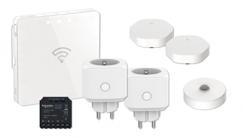 Система умного дома Schneider Electric Wiser набор Комфорт (KIT_CCT80012_TO)