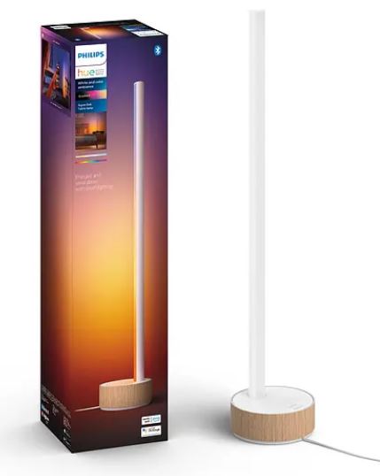 Умный настольный светильник Philips Hue Gradient Signe Bluetooth 730 lm дуб (929003479601)