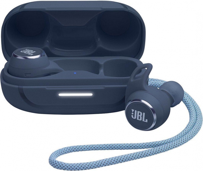 Беспроводные наушники с шумоподавлением JBL Reflect Aero синие (JBLREFLECTAEROBLU)