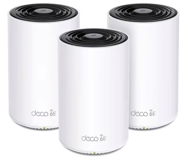 Wi-Fi Mesh система TP-LINK Deco XE75 WiFi 6E (3-pack)