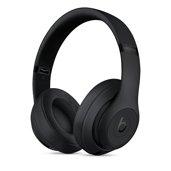 Беспроводные наушники Beats Studio 3 Wireless mini jack 3.5 mm matte black (MX3X2)
