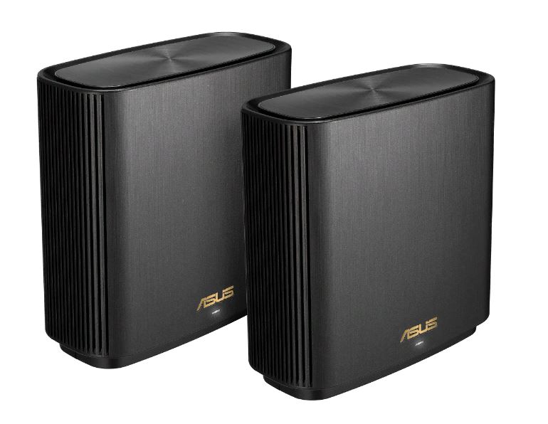 Wi-Fi роутер ASUS ZenWiFi XT9 AX7800 Tri-band Mesh WiFi6 System 2 pack черный (90IG0740-MO3B30)