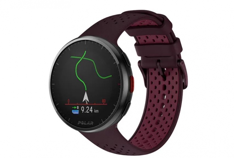 Умные Часы Polar Pacer Pro Autumn Maroon silicone S/L (900102182)