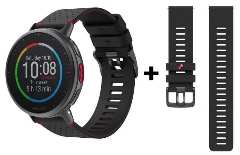 Умные часы Polar Vantage V2 Shift Edition черный (900101216)
