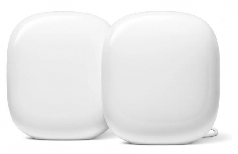 Bluetooth+Wi-Fi Mesh система Google Nest Wifi Pro WiFi 6E 2шт белый (GA03689)