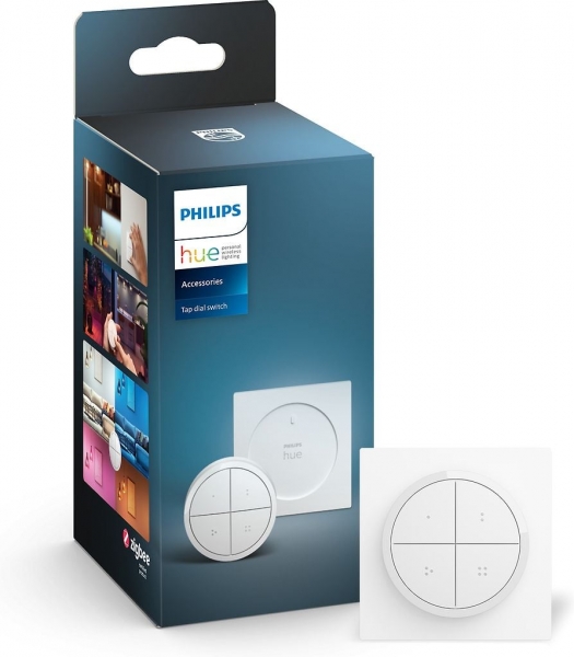 Беспроводной переключатель Philips Hue Tap dial switch белый (929003500101)