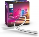 Светодиодная лента Philips Hue LightStrip Gradient for PC для трёх мониторов 24-27 (929003498701)