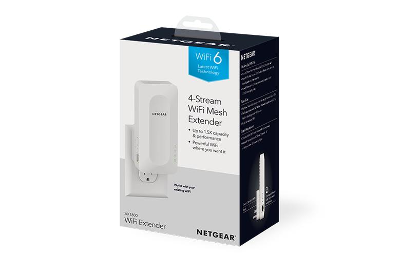Усилитель Wi-Fi Netgear EAX15 WiFi 6 Mesh Extender ( EAX15-100PES)