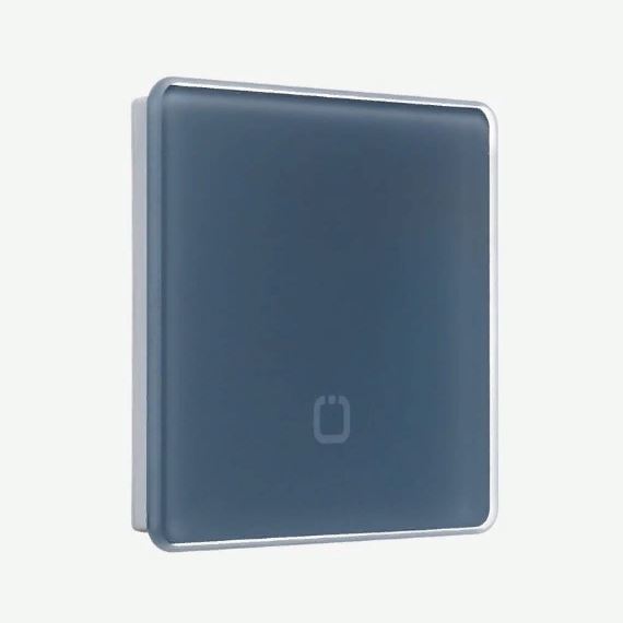Сенсорный одноканальный радиовыключатель HiTE PRO SN-R1 (закругленные углы) серый (HP-SN-R1-gray)
