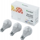 Умная лампа Nanoleaf Essentials HomeKit A60 E27 9W 3шт (NL45-0800WT240E27-3PK)