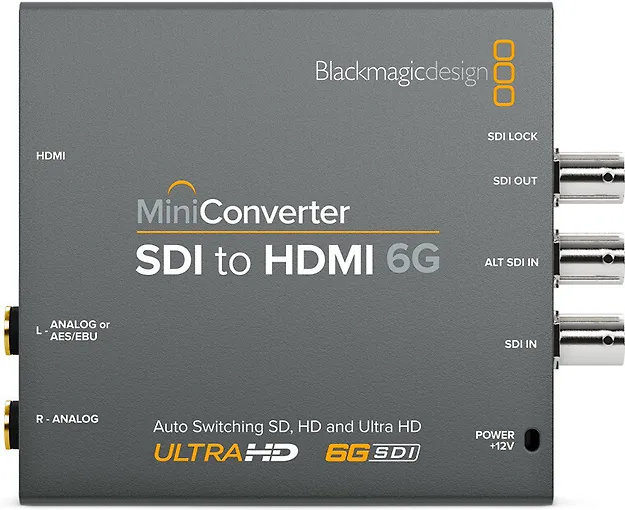 КонвертерBlackmagic Mini Converter - SDI to HDMI 6G (BMD-CONVMBSH4K6G)