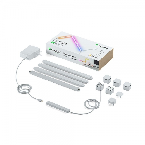Светодиодные панели Nanoleaf Lines 90 Degrees Starter Kit 4 панели (NL59K01-4SN00)