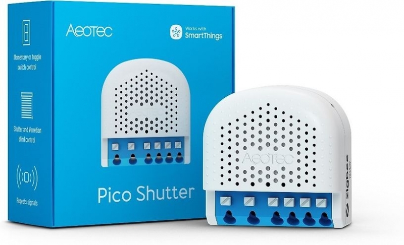 Реле Aeotec Pico Shutter Zigbee/Matter 3,6A (ZGA004)