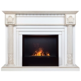 Электрокамин Imperia 26/33 WT с очагом 3D Cassette 630 Black Panel
