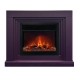 Электрокамин Stanley 26 Plum с очагом Moonblaze Deluxe Black
