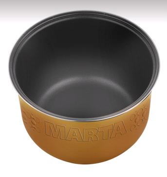 MARTA MT-MC3121 ceramic чаша для мультиварки черный