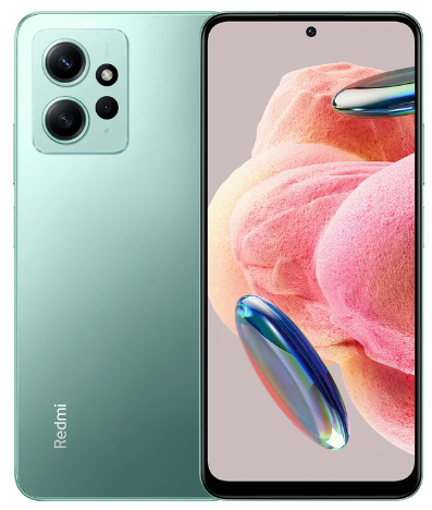 Смартфон Xiaomi Redmi Note 12 4G 6/128 ГБ RU, Dual nano SIM, mint green