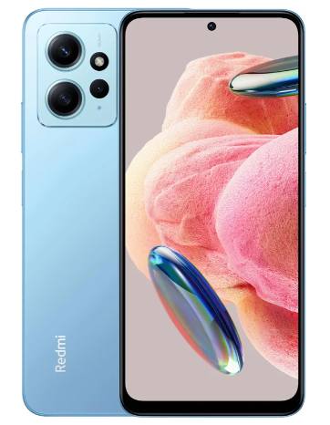 Смартфон Xiaomi Redmi Note 12 4G 6/128 ГБ RU, Dual nano SIM, Ice Blue