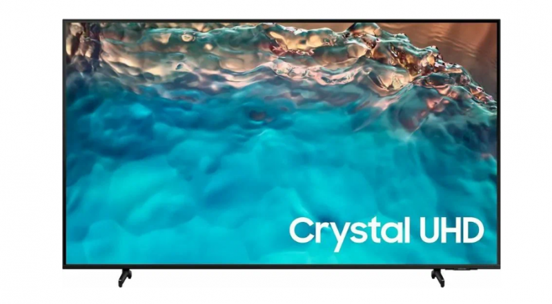 Телевизор Samsung UE55BU8000U HDR, LED, черный