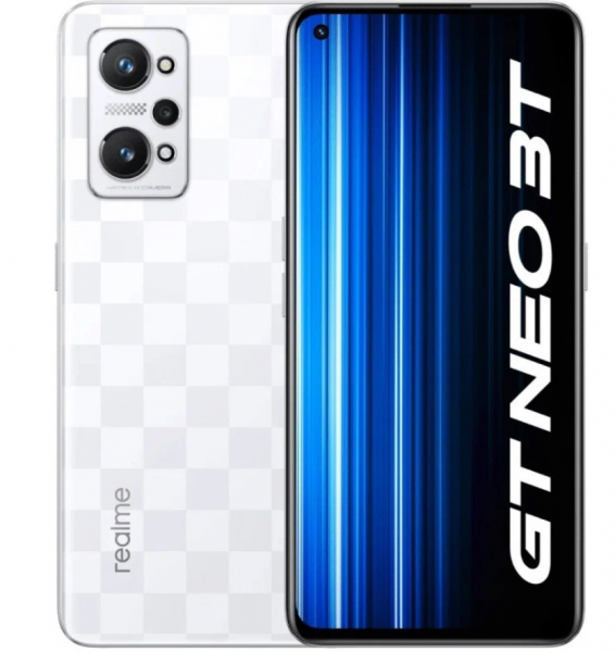 Смартфон realme GT Neo 3T 8/128 ГБ RU, белый