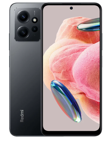 Смартфон Xiaomi Redmi Note 12 4G 8/256 ГБ Global, Dual nano SIM, Onyx Gray