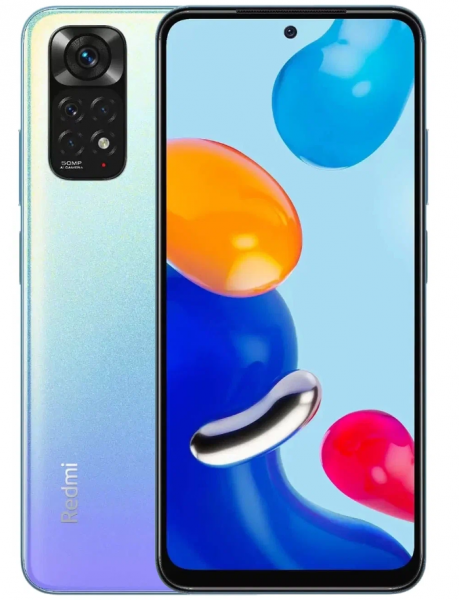Смартфон Xiaomi Redmi Note 11 NFC 4/128 ГБ Global, синие звезды