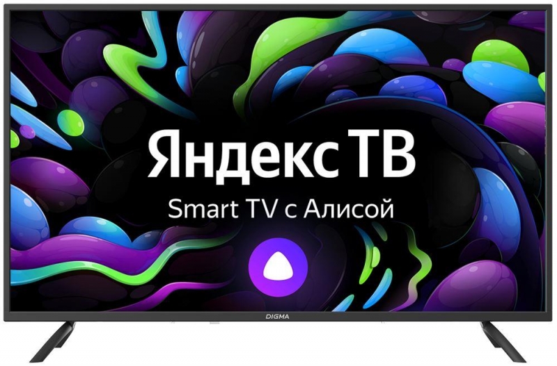 DIGMA DM-LED43UBB31 UHD SMART Яндекс