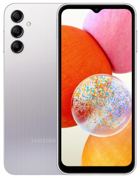 SAMSUNG Galaxy A14 A145 4/64Gb Silver (SM-A145PZSDMEA) ПИ