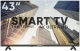 SOUNDMAX SM-LED43M01SU UHD SMART безрамочный