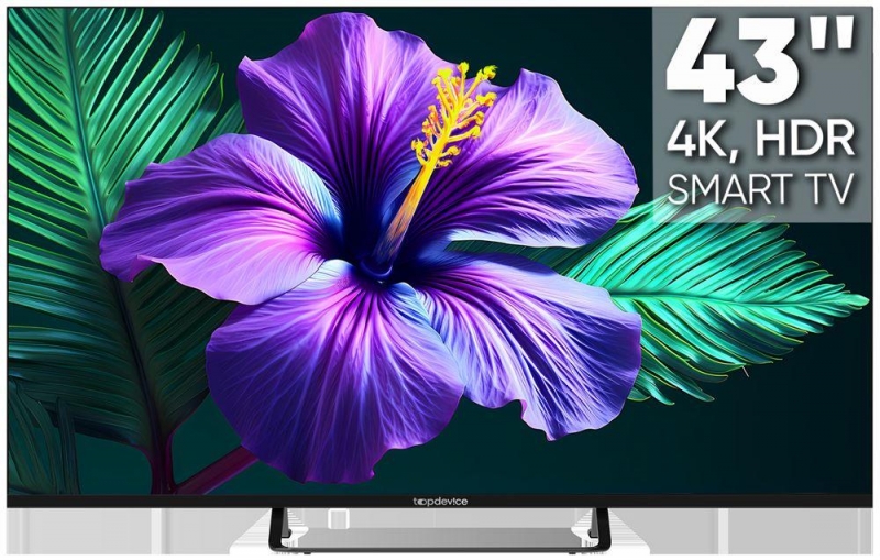 TOPDEVICE TDTV43CS05U_BK UHD SMART