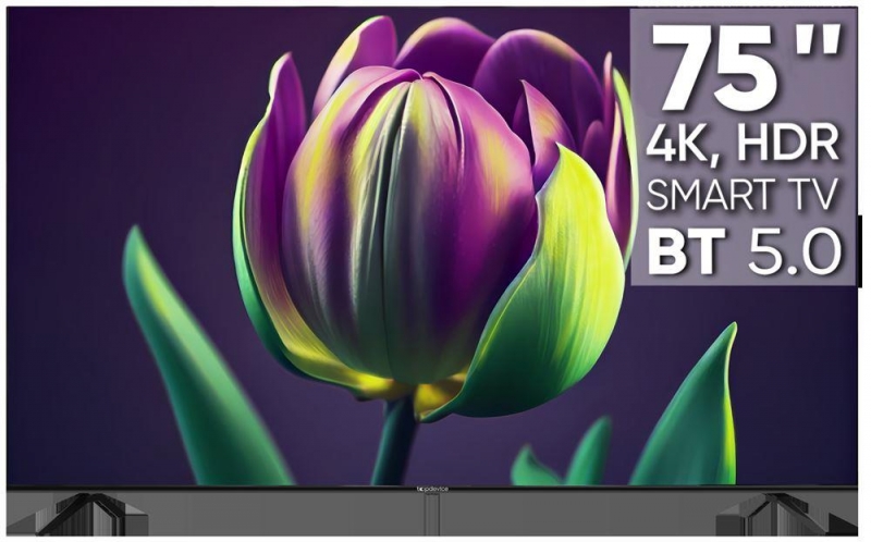 TOPDEVICE TDTV75CS06U_BK UHD SMART