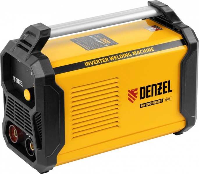 DENZEL Аппарат инвертор. дуговой сварки DM-160 Standart, 160 А, ПВ 60% 94323