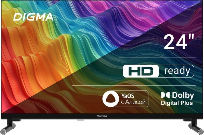 DIGMA DM-LED24SBB32 SMART Яндекс