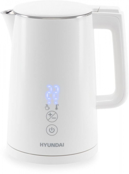 HYUNDAI HYK-S5508 1.5л. 2200Вт белый (металл/пластик)