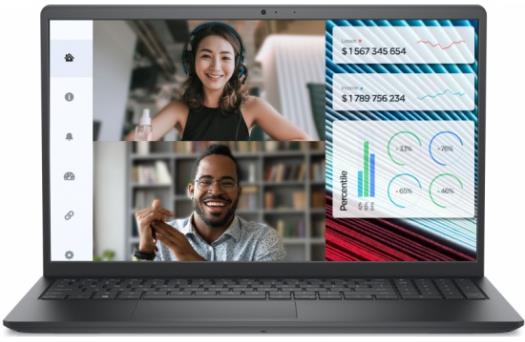 DELL 15.6 Vostro 3520 Black (HDL5A91028W)