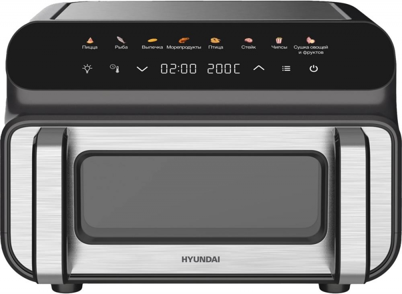 HYUNDAI HYF-9080 2000Вт черный/серебристый