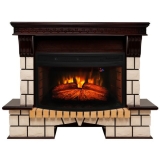 Электрокамин RealFlame Stone 33W AO с очагом Firespace 33W