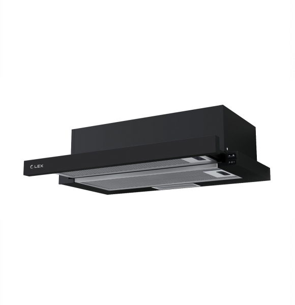 Вытяжка кухонная встраиваемая LEX HUBBLE 600 BLACK