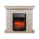 Электрокамин Elford WT с очагом Fobos Lux Black